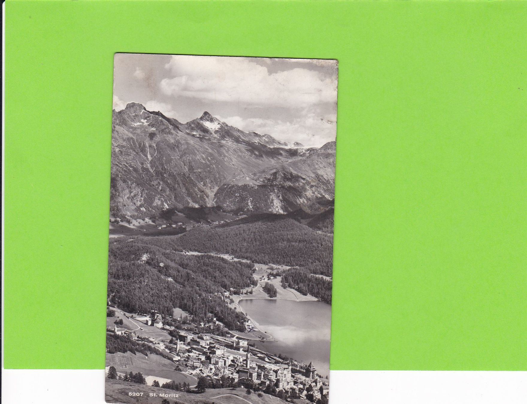 Cartoline postali: St. Moritz – Usato da St. Peterzell venduto da neckertal