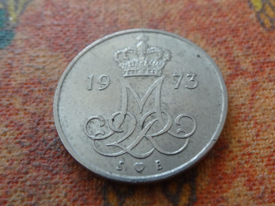 Toutes les monnaies: DANEMARK  10  Ore  1973 – D'occasion à Romanel-sur-Lausanne par Swift13
