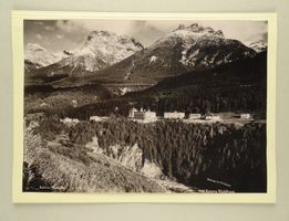 VULPERA WALDHAUS, ALTE PHOTOGLOB FOTOGRAFIE