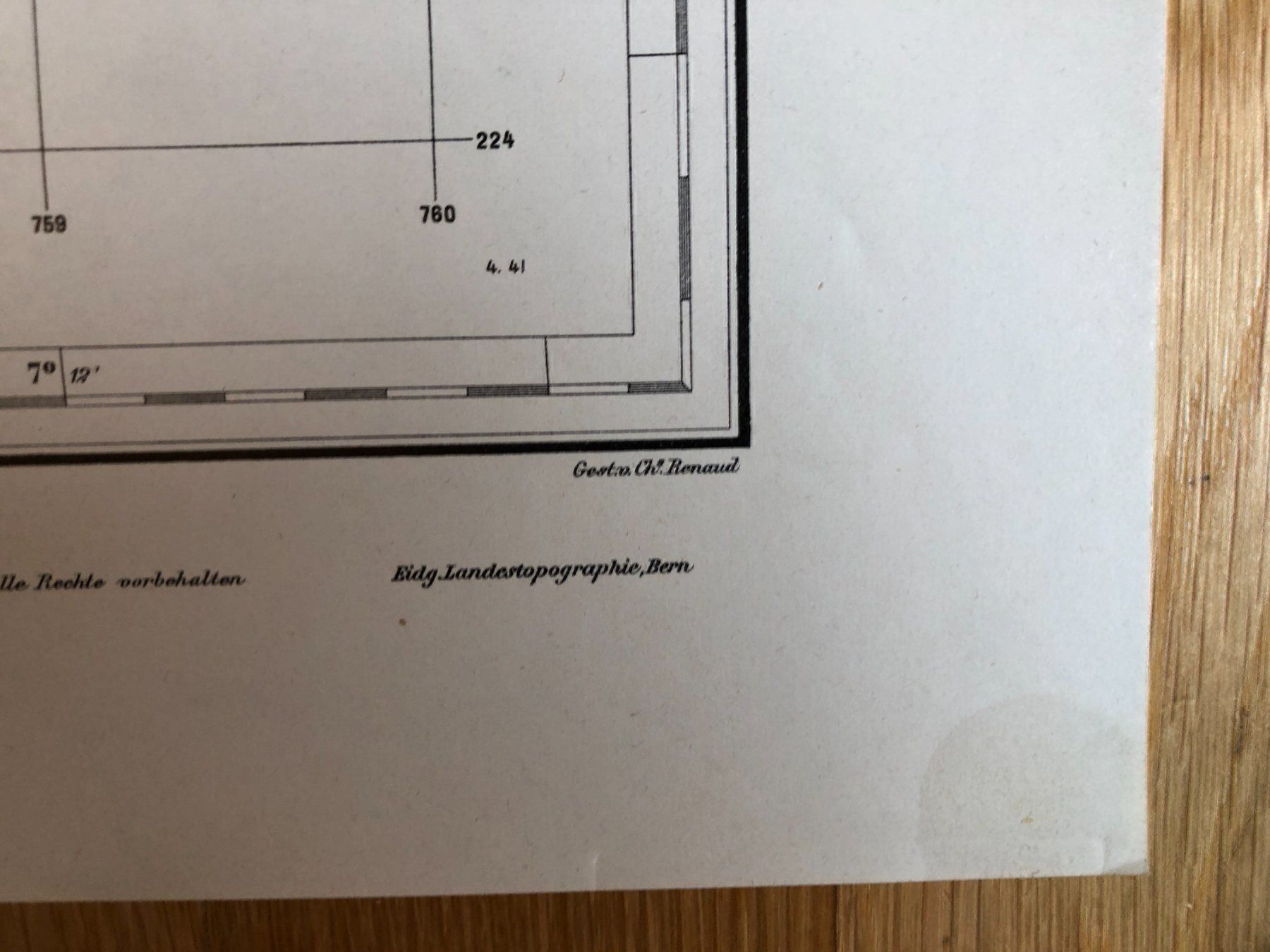 Cartine & Atlanti: Siegfriedatlas Bl. 255: Buchs – Usato da Zürich venduto da allp 5