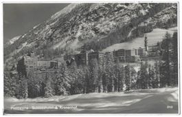 Pontresina :  Schlosshotel  &  Kronenhof.          Elite-848