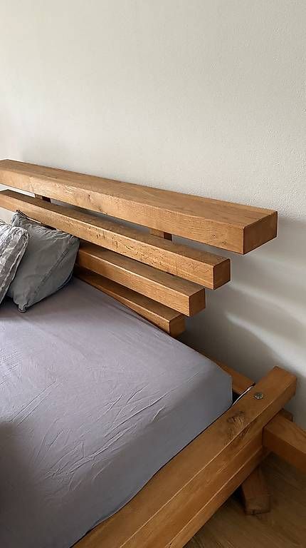 Letti: Doppelbett Vollholz Eiche – Usato da Winterthur venduto da Lucoelen 2
