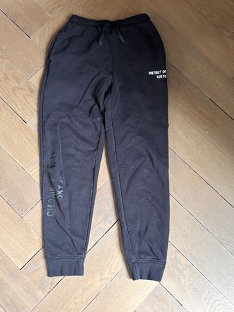 Tokyo District Black Sweatpants — Cozy Style a little ruined
