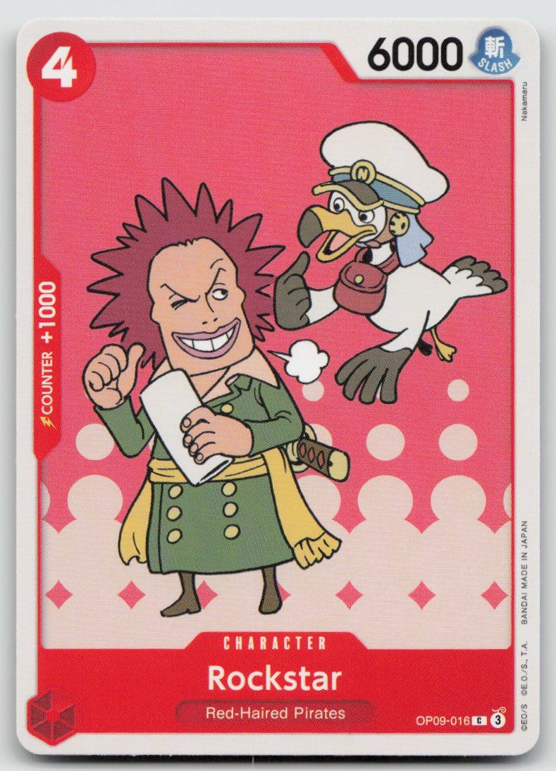Bandai Carte collezionabili: One Piece Rockstar OP09-016 C – Usato da Lugano venduto da VlaseCard