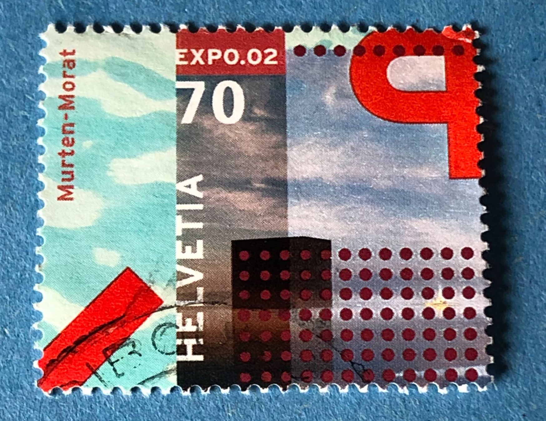 Alle Briefmarken: Nr.1042 GESTEMPELT Arteplage Murten 2002   – Gebraucht aus Aarau von Billa007