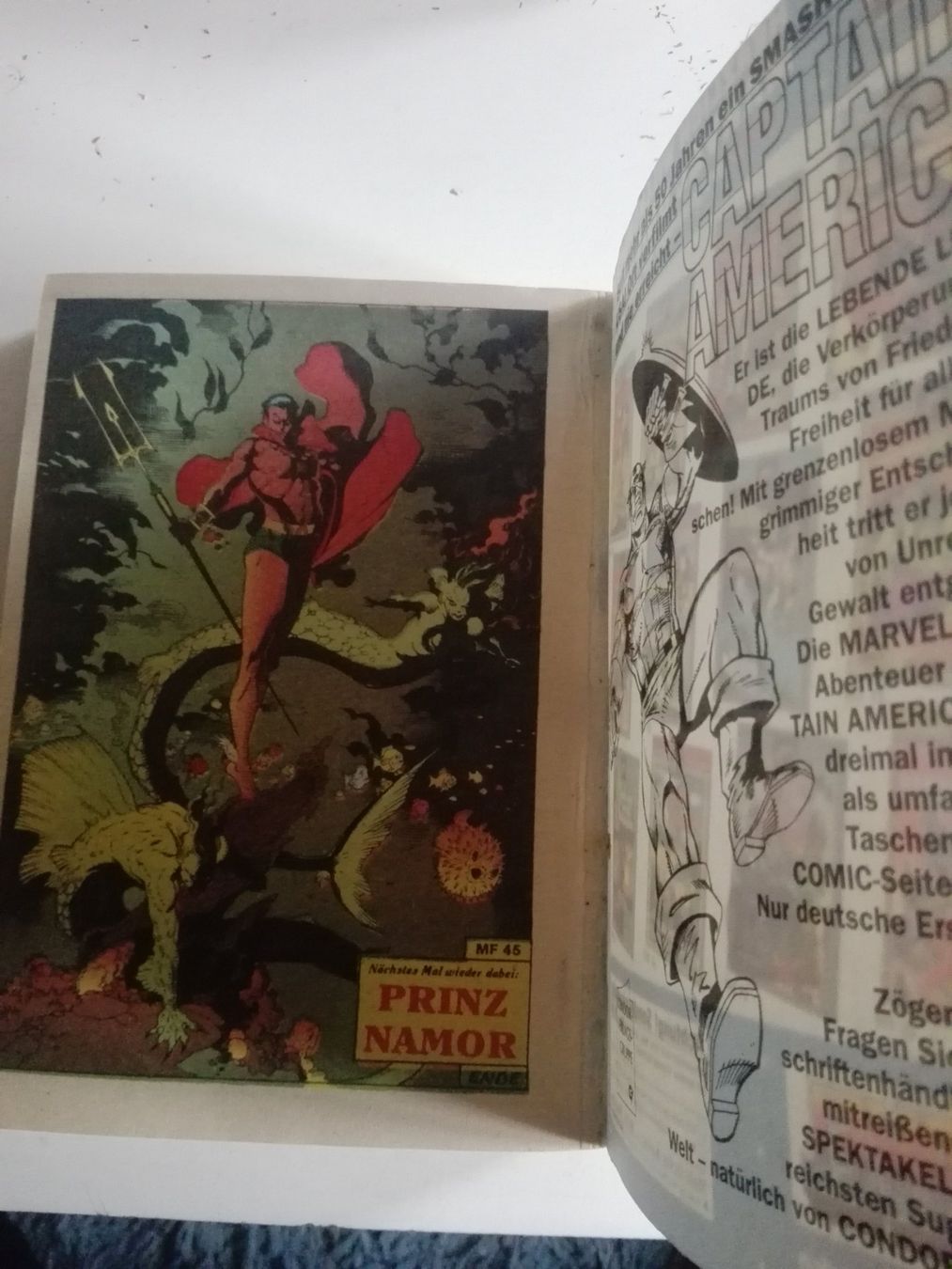 Fumetti: Marvel Maxi Pockets Nr.38 - Captain America Comic-Buch ©1994 – Usato da St.Gallen venduto da elk2022 3