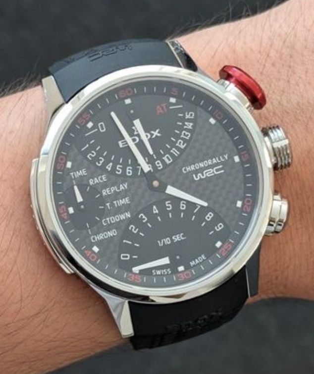 Edox Orologi: Edox WRC Chronorally full set – Usato da Font venduto da Stef75 1