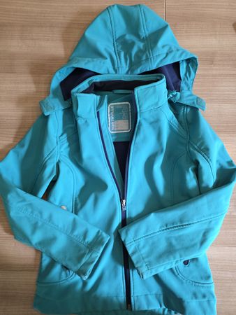 Northville Softshell Jacke türkis Gr. 146 !!