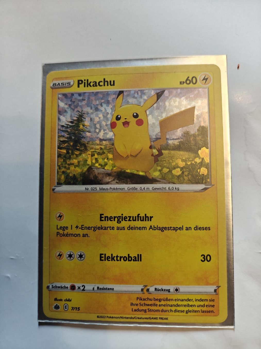 Pokémon Carte collezionabili: Pikachu McDonald 7/15 Holo – Nuovo (secondo la descrizione) da Fideris venduto da VonRiva86