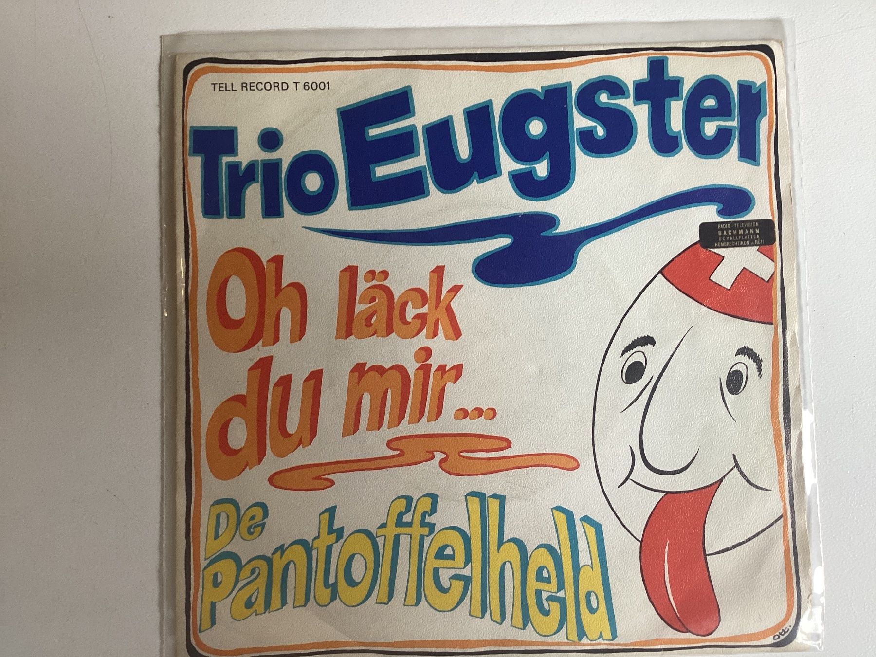 Dischi in vinile: Trio Eugster Single - Oh Läck Du mir / De Pantoffeld – Usato da Gutenswil venduto da Hamzian