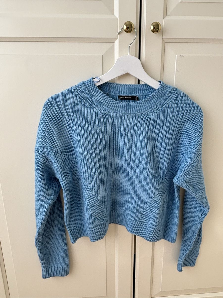 Maglioni & Felpe: Pullover Blue Knitted Size Small NP: 49.- – Nuovo (secondo la descrizione) da Horgen venduto da lme_8kj7