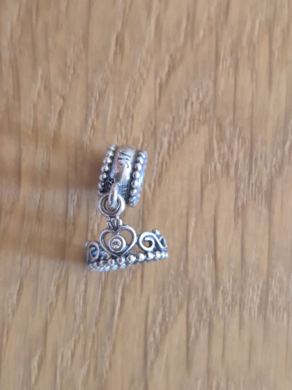 Pandora Ciondoli: Pandora "My Princess" Krönchen Charm 925 Silber – Usato da Zuzgen venduto da SaBee91 4
