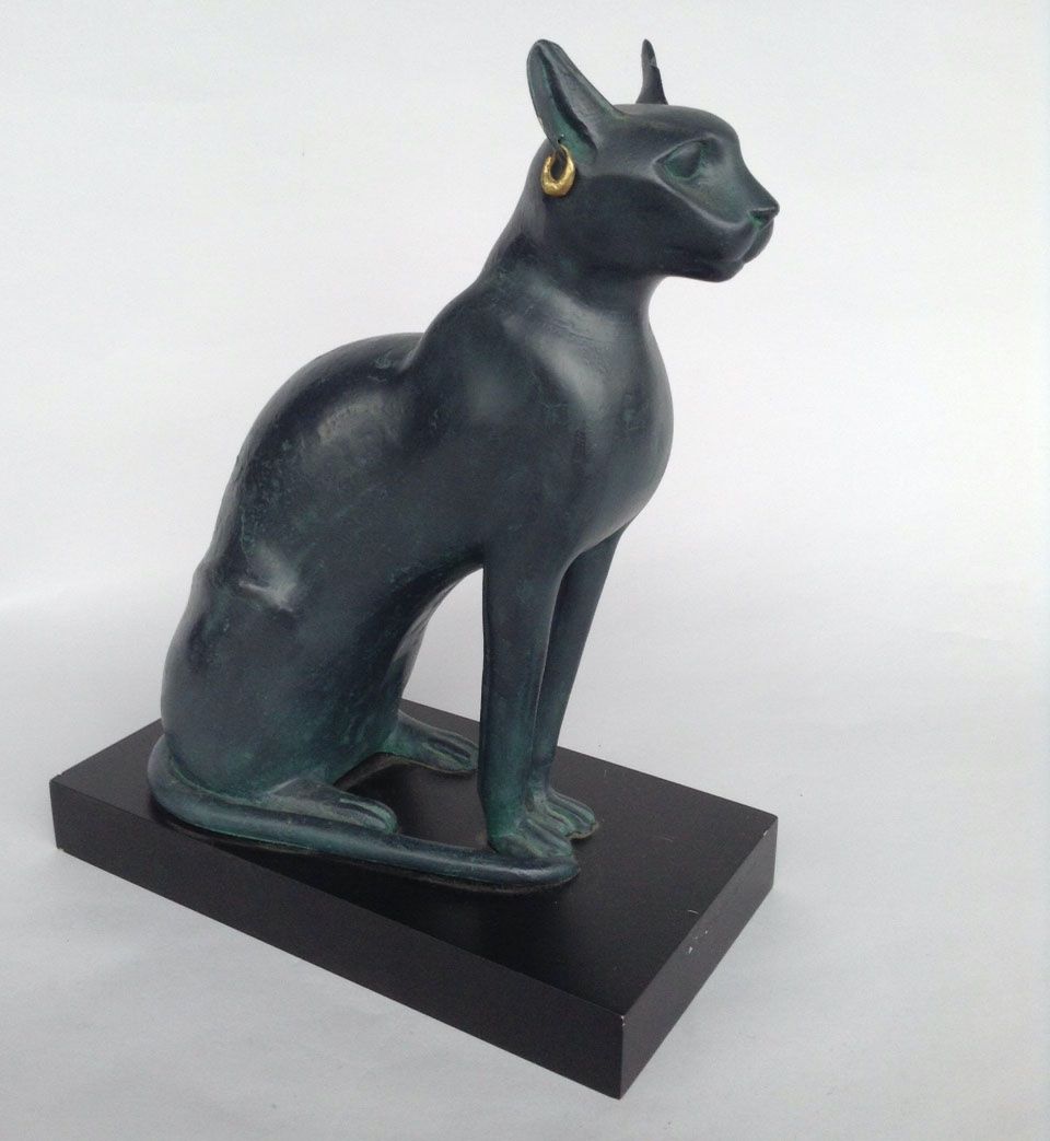 Figuren: Katzenstatue – Neu (gemäss Beschreibung) aus Ermensee von inf_g7hy