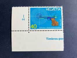 1974 Schützen-Weltmeisterschaft Thun 40 C. ET (ZNr 550)