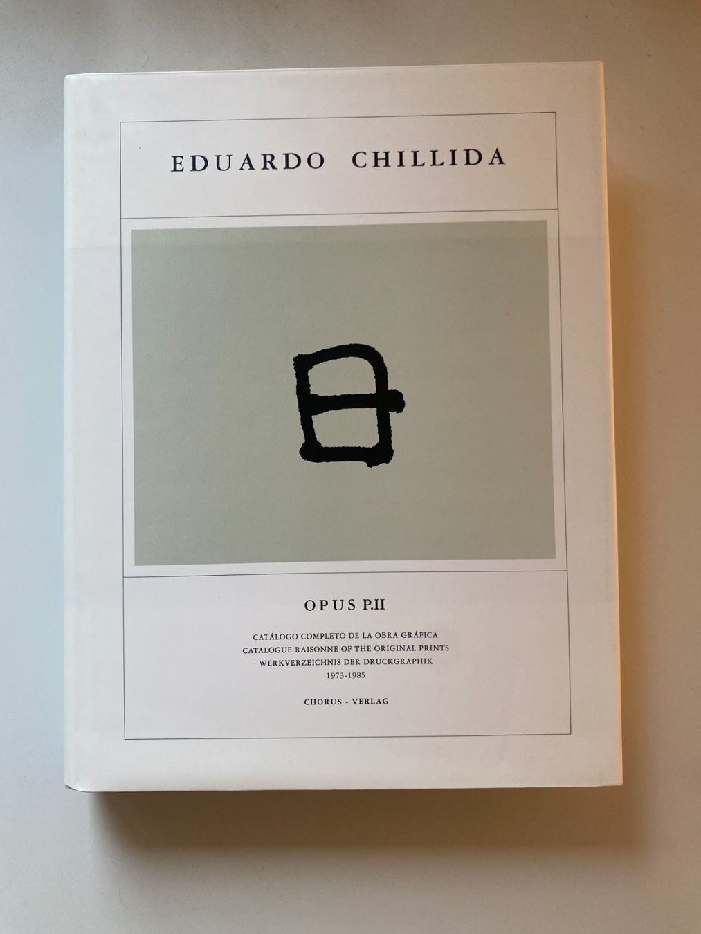 Libri: Buch Eduardo Chillida, Opus P.II – Usato da Gümligen venduto da Vicky2