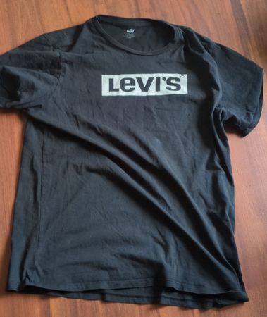 Levi's T-Shirt schwarz mit Logo grösse L  