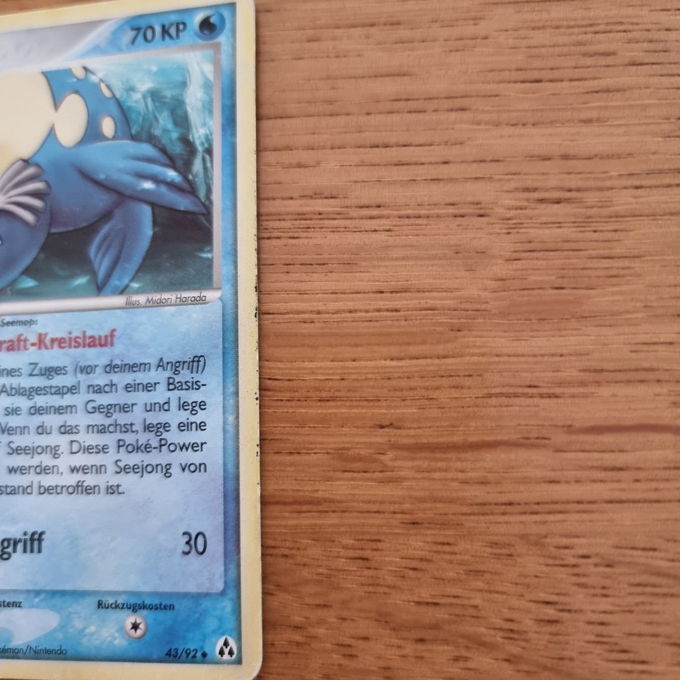 Pokémon Sammelbilder & Trading cards: Pokémon Seejong 2006 DE 49/92 – Gebraucht aus Roggwil BE von S_Cards 2