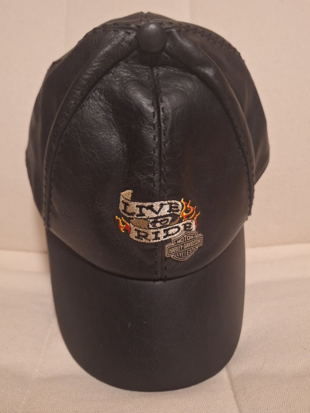 Harley-Davidson Chapeaux, bonnets & casquettes: Harley Davidson cappello in vera 100% pelle – Neuf (Voir description) à Porza par ulletta1