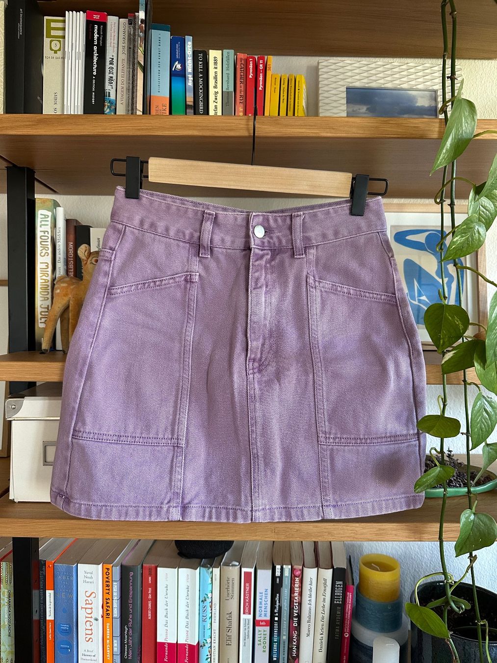 Röcke: Jeansrock lavendel – The Tiny Big Sister – Gebraucht aus Zürich von Honeyboo