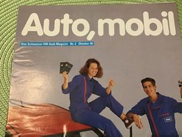 VW Audi Magazin 16 Seiten Oktober 1990