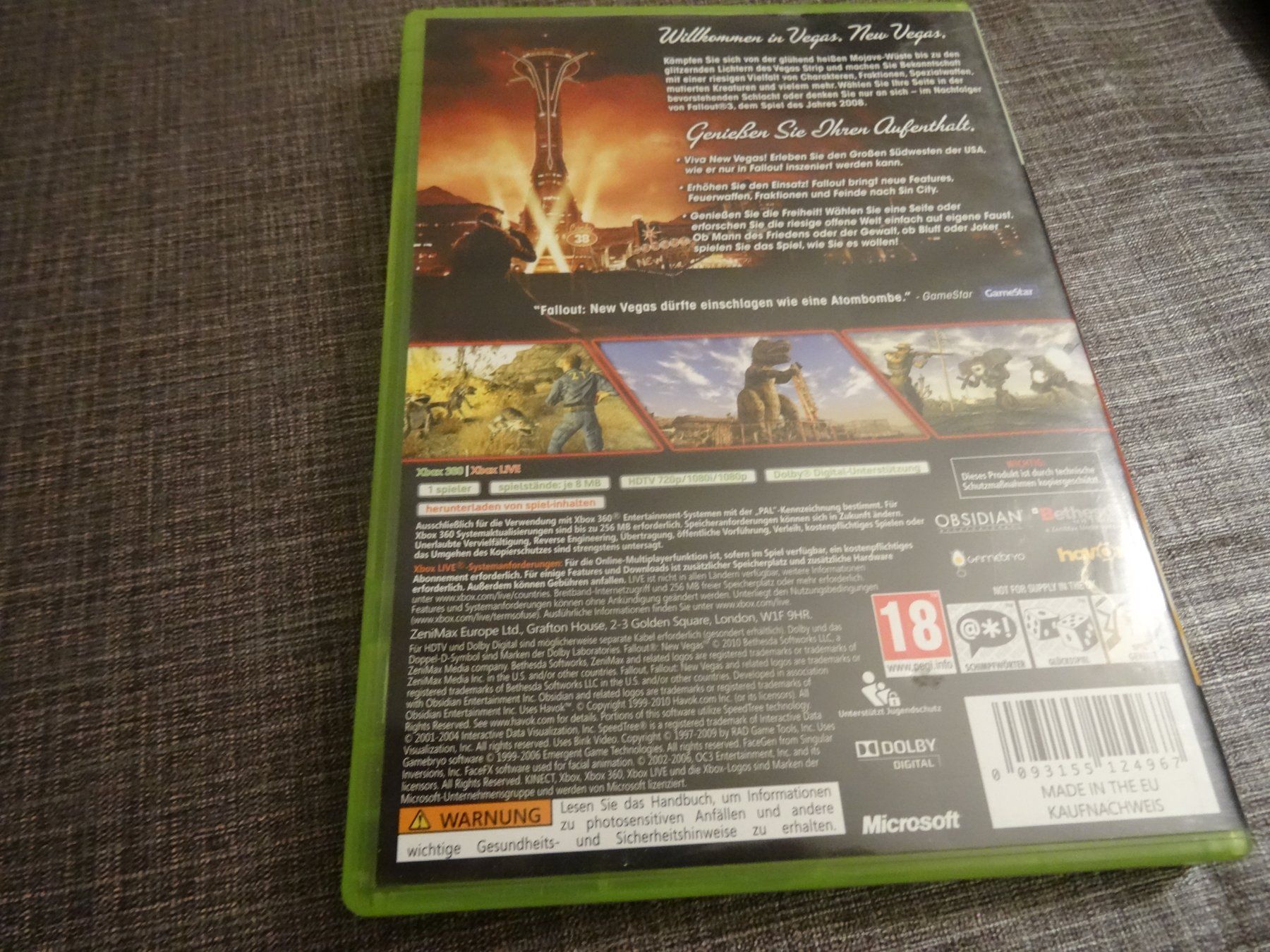Microsoft Giochi: Xbox 360 Fallout: New Vegas – Usato da Olten venduto da Disc-Ausverkauf 2