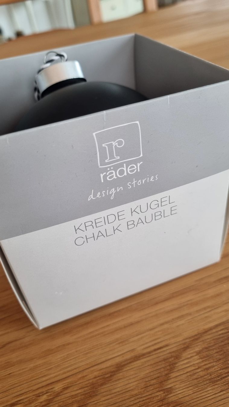 Alle Dekorationen: Kreide Kugel – Gebraucht aus Toffen von fan_tv5s 2