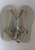 Sommer Schuhe (Flip-Flop) Havajanas, neu gold 38/39