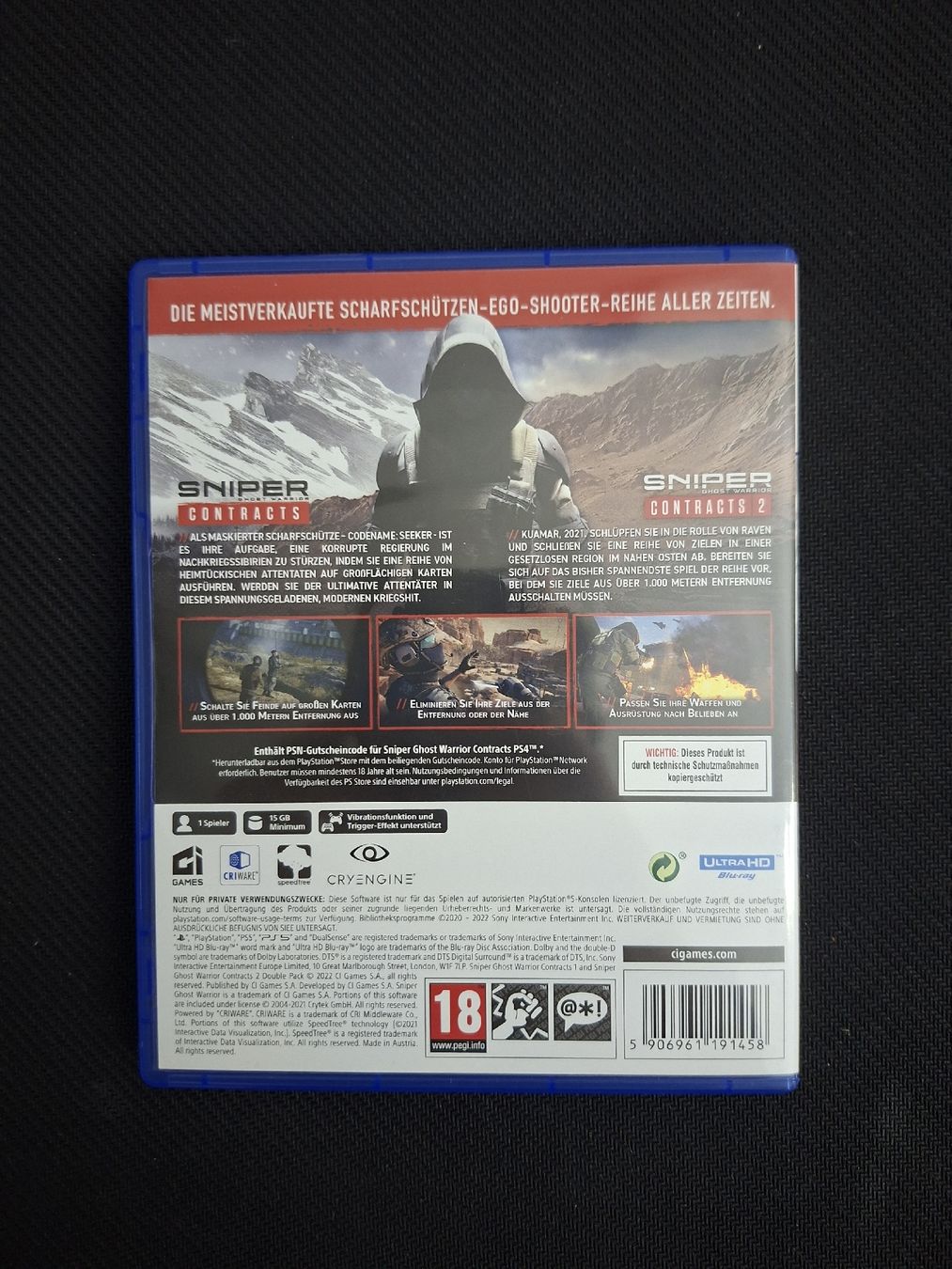 Sony Giochi: SNIPER Ghost Warrior Contracts 2 top Zustand!  – Nuovo (secondo la descrizione) da Herzogenbuchsee venduto da Josh-58 1