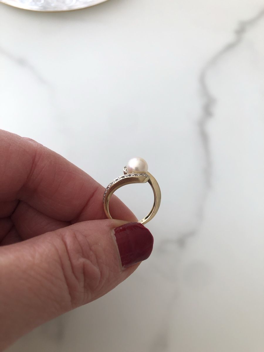 Anelli: Damen Ring mit Perle – Nuovo (secondo la descrizione) da Rüfenacht venduto da lilly_67 1