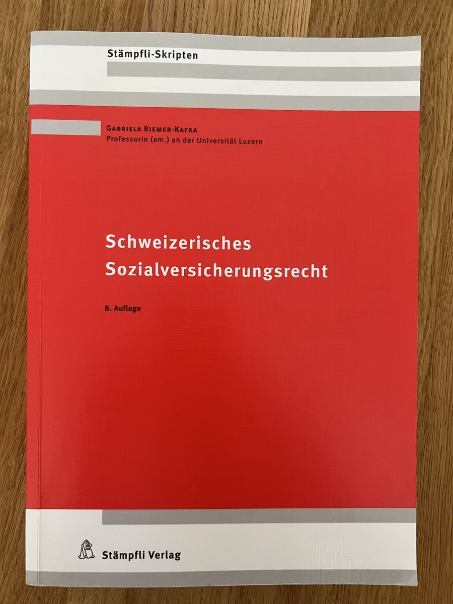 Libri: Schweizerisches Sozialversicherungsrecht – Usato da Rombach venduto da amandine.z