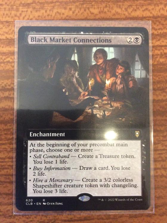 MTG - Black Market Connections (Extended Art) x1 | Acheter sur Ricardo