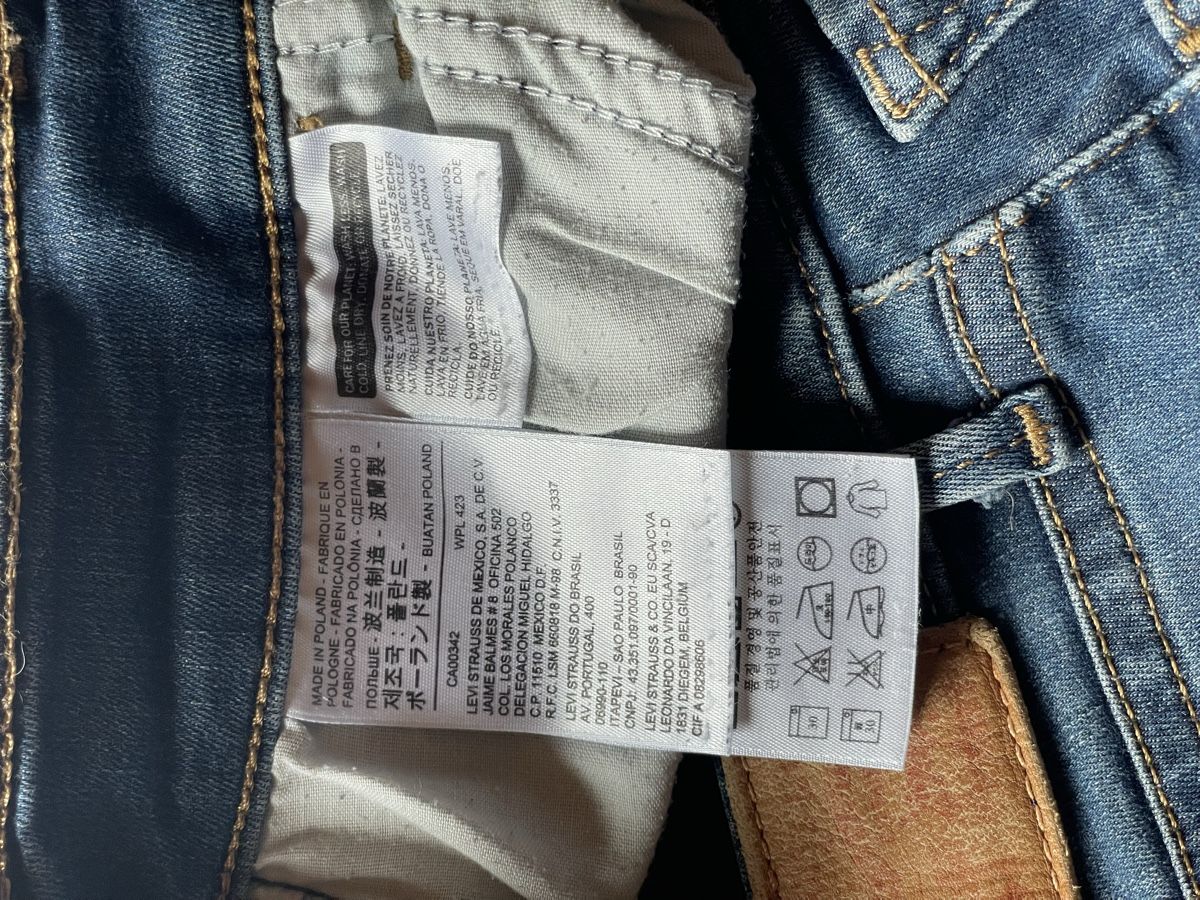 Levi's Jeans: Levis 710 Super Skinny 28 – Usato da St. Moritz venduto da hdj_dd7v 5