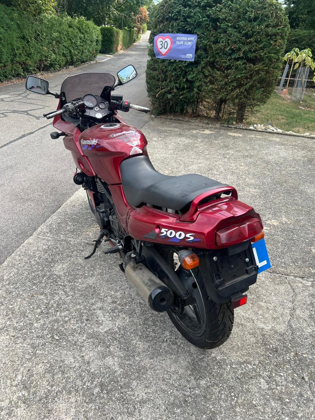 Kawasaki Touring: Kawasaki 500S – Défectueux à Ogens par T1A6O 1