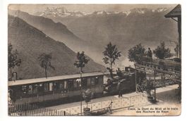 CAUX Bahn Dampflok Train Rochers de Naye