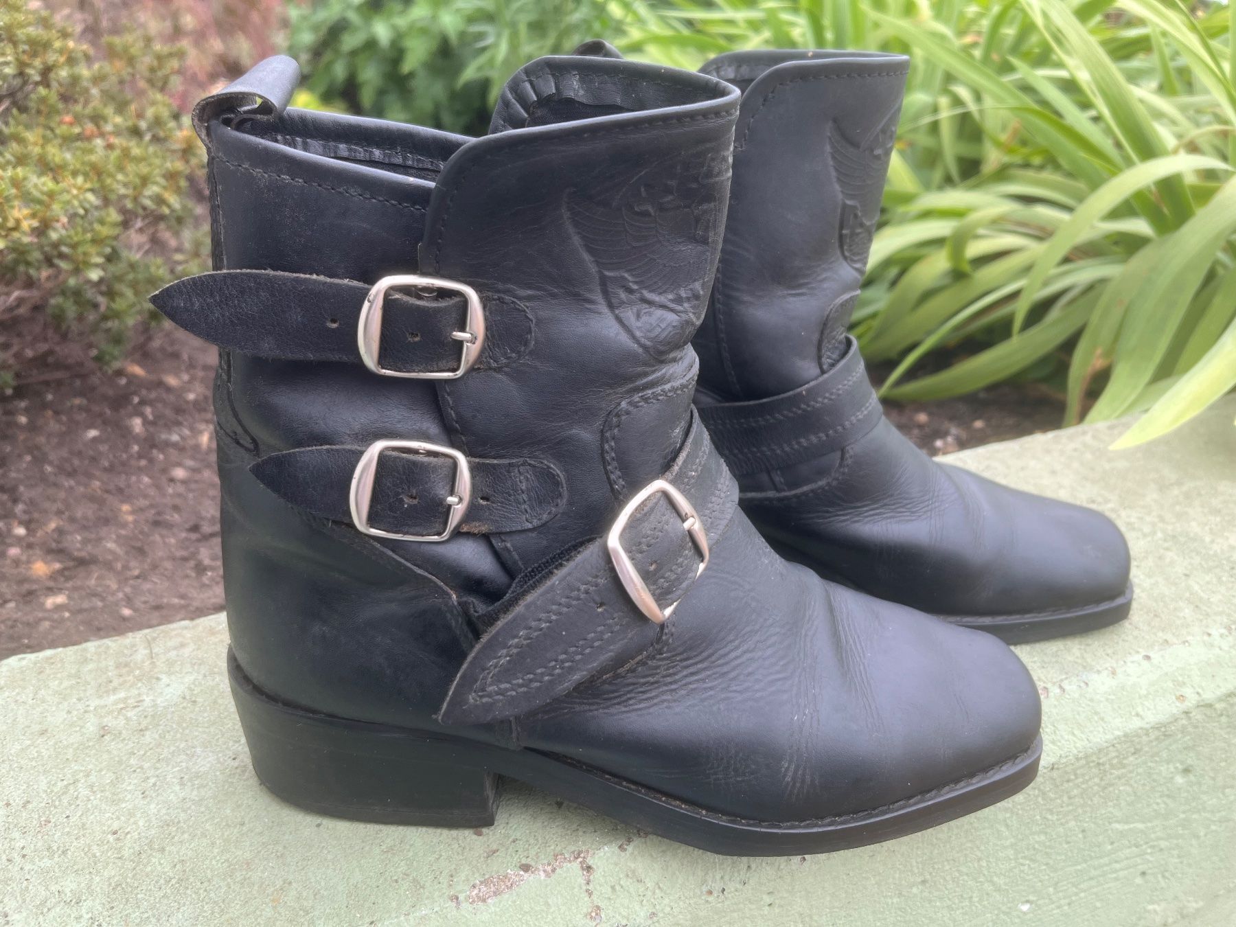 IXS Scarpe da donna: IXS Töffstiefeletten Gr. 38 schwarz – Usato da Magden venduto da Hornet2