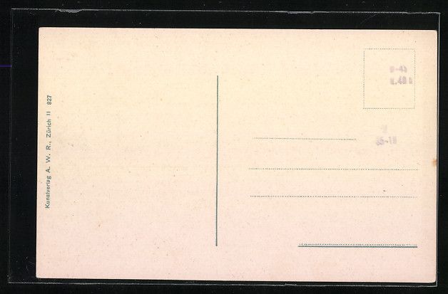 Cartoline postali: Zürich, Bahnhofstrasse aus der Vogelsch – Usato da Berlin venduto da bartko-reher 1