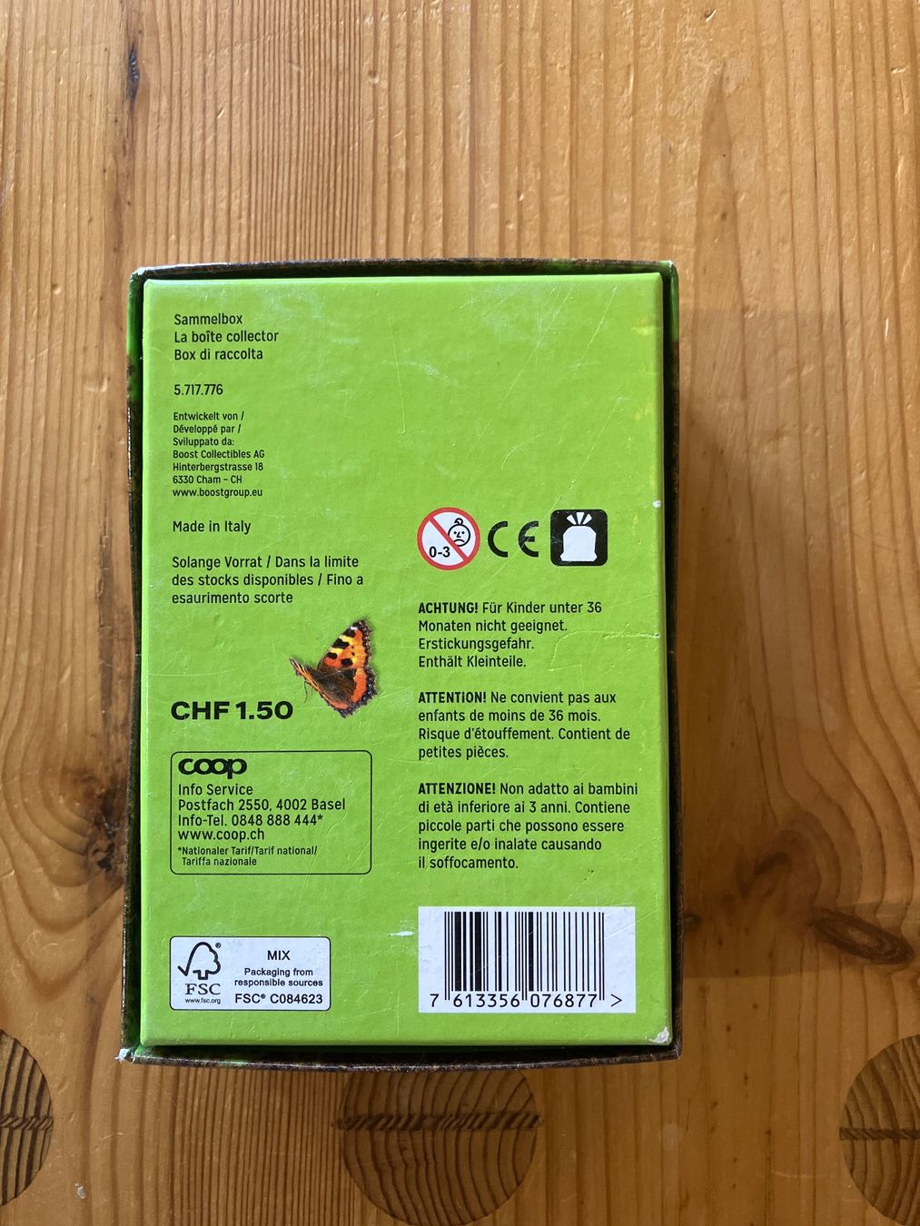 Cartoline: Coop Sammelkarten Abenteuer Garten – Usato da Madiswil venduto da Christanne 1