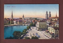 ZÜRICH - Altstadt - Tram - 1922