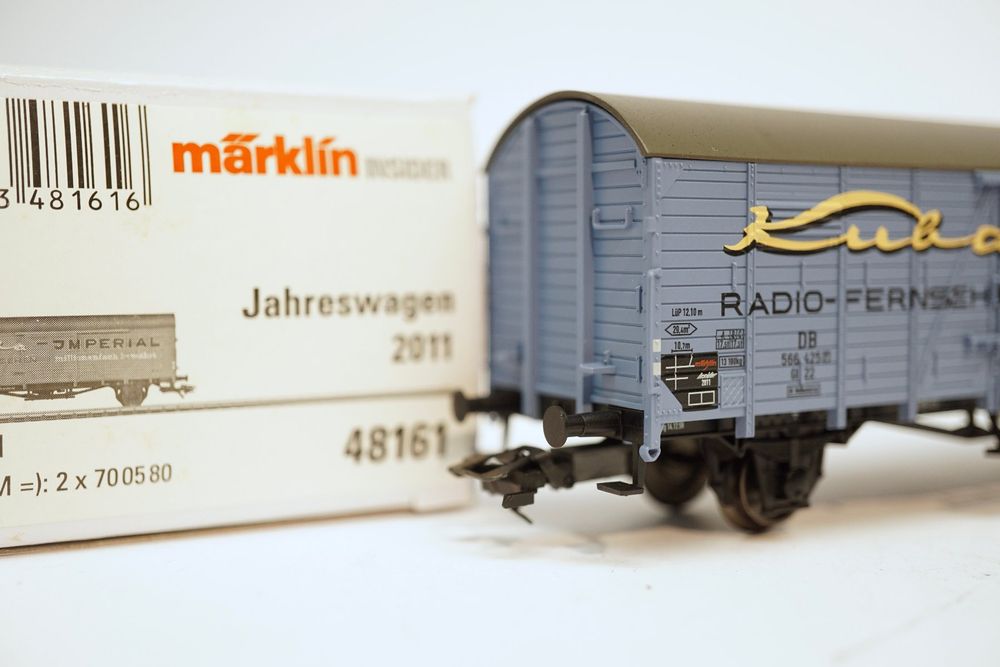 Wagon De Transport Marklin Imperial DB – Échelle HO – Ref 48161 – Occasion Comme Neuf