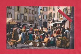 Lugano -Mercato (TI)  Edition Photoglob anno ca. 1920