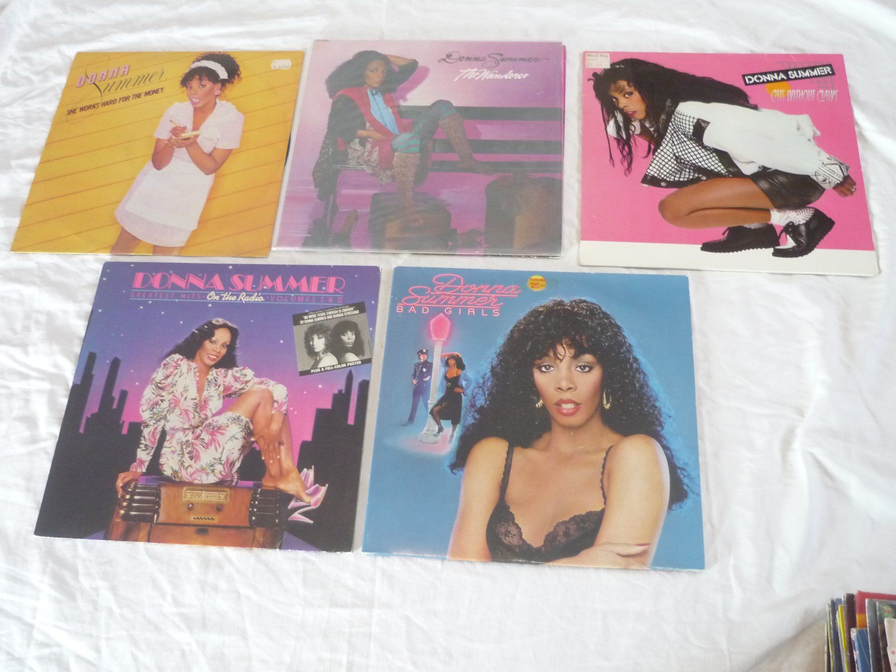 Dischi in vinile: 5x Vinyl - Donna Summer - 80s Pop – Usato da Beringen venduto da Flatretriever