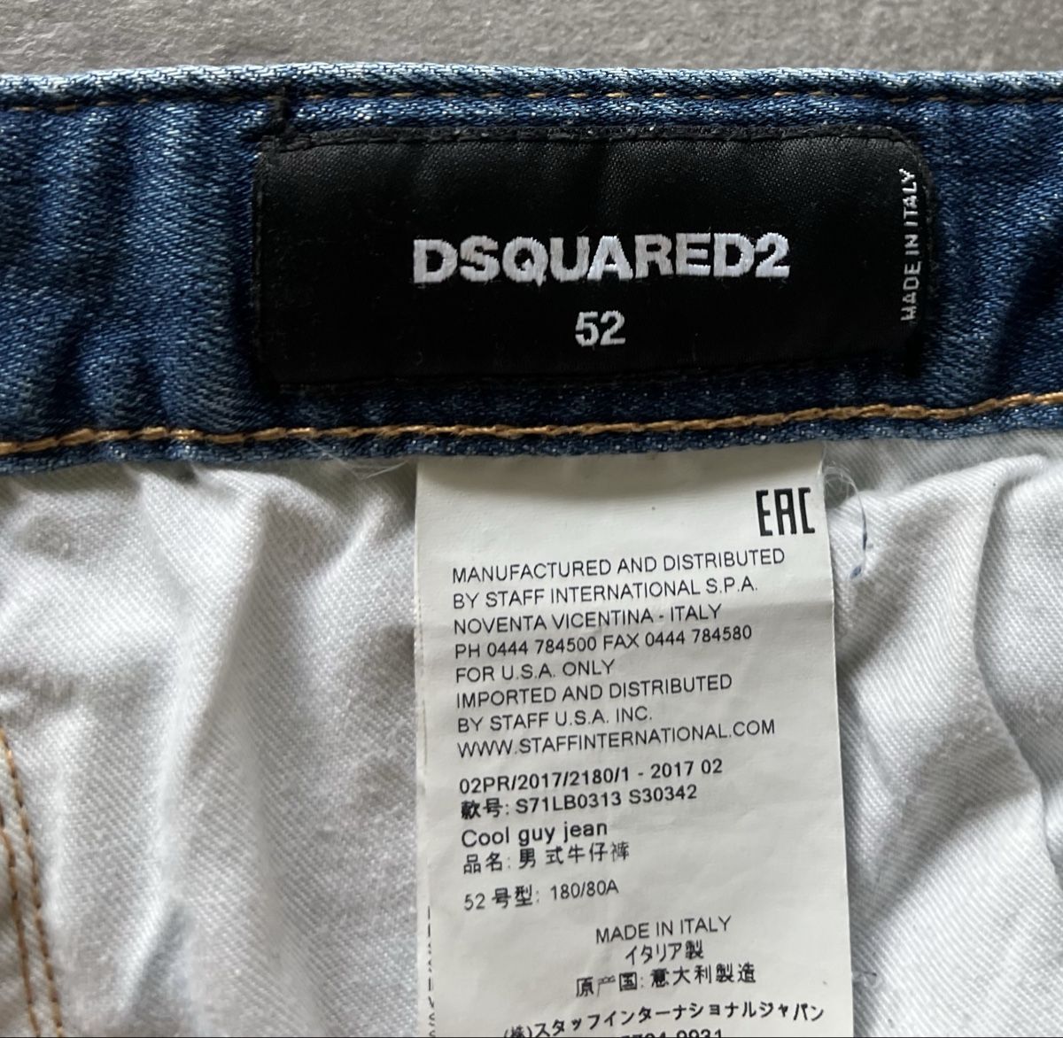 Dsquared2 Jeans: Dsquared2 jeans uomo 52 – Usato da Mendrisio venduto da fly_9wzx 4