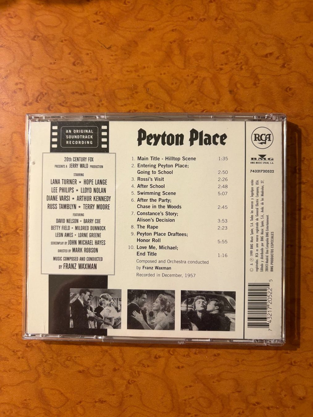 CDs: CD PEYTON PLACE PAR FRANZ WAXMAN – Gebraucht aus Geneve von tigre69 1