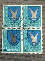 Schweiz Briefmarke Pro Juventute 1981, Viererblock!