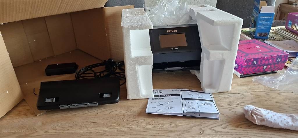 Scanner: Epson ES 580W Dokumentenscanner neuwertig – Gebraucht aus Hinwil von Schnuggael 3