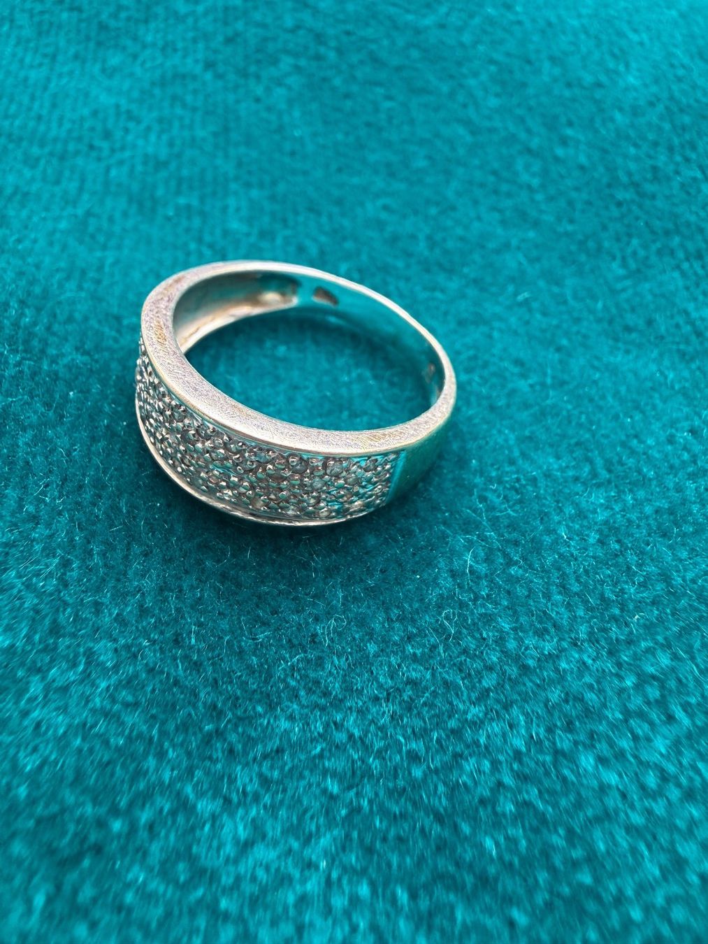Bagues: Ring Weissgold mit 50 kl. Diamanten – D'occasion à Buchs SG par Laurenzia2