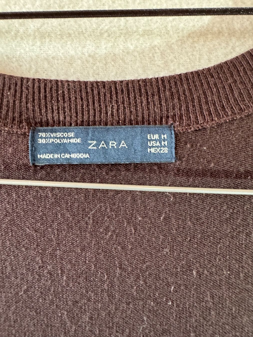 Zara Jacken: Braune Strickjacke von Zara Gr. M – Gebraucht aus Grosswangen von SALE_SALE_SALE 1