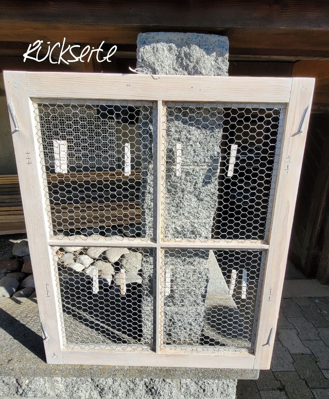 Tutte le decorazioni: Notizwand "altes Fenster" - shabby-chic-Style – Usato da Grosshöchstetten venduto da Dirue 4