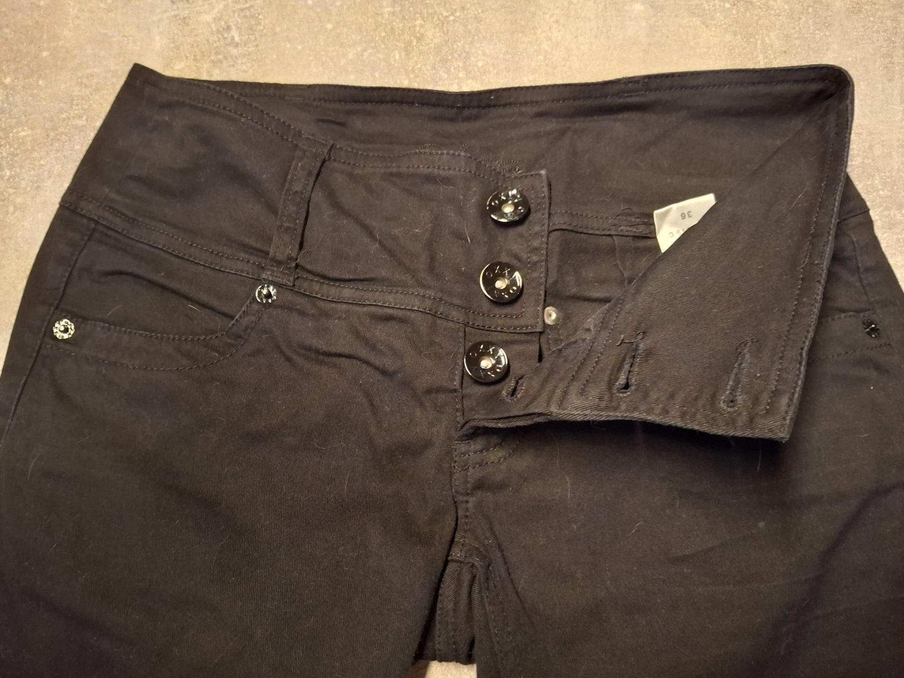 Zebra Pantaloni: Pantalon noir taille 36 marque Zebra 95% coton – Usato da Villiers venduto da san_jn5w 3