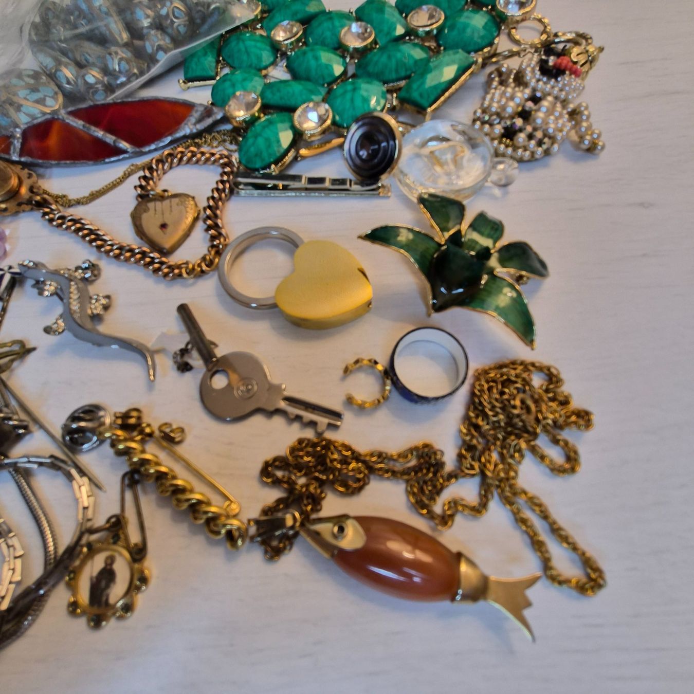 Altri gioielli: Lot Bastel und Modeschmuck - 33 – Usato da Zürich venduto da dia_65d6 7